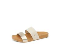 Reef Womens Cushion Vista Vegan Leather Vintage Gold Sandals 7.5 UK