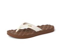Reef Women's Dreams Flip Flops, Chocolate/White, 4.5 UK
