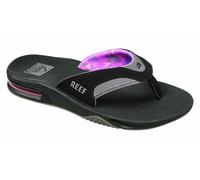Reef Women's Fanning Flip-Flops Black/Grey UK 9