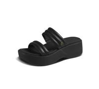 Reef Women's Lofty Lux Hi Slide Sandal, Black, 5.5 UK