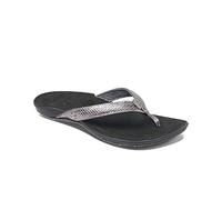 Reef Women's Miss J-bay Flip-Flop, Black Silber, 4 UK (36 EU)
