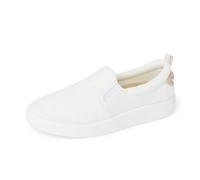 REEF Women's Neptune Elyse Slip-On Shoes, White, 5