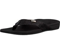 Reef Ortho-spring, Women’s Fashion Casual Flip-Flop, Black/Black Glitter, 9 UK (42.5 EU)