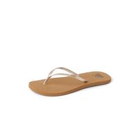 Bliss Nights Flip Flops in Tan Champagne