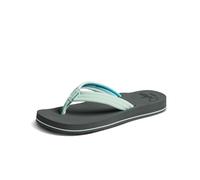 Reef WOMENS SANDALS, CUSHION BREEZE, GREY/MINT, 5 UK