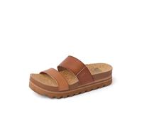Reef WOMENS SANDALS, CUSHION VISTA HI, ESPRESSO DUO, 8 UK