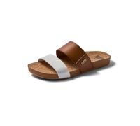 Reef WOMENS SANDALS, CUSHION VISTA, WHITE DUO, 4 UK
