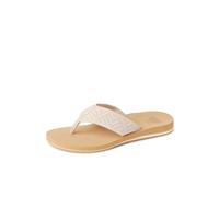 REEF Women's Sandals Spring Woven Flip Flops, Warm Sand, 6.5 UK