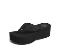 Reef Womens Sandy Hi Black Sandals - Size UK 8