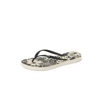 REEF Women's Seaside Prints Flip-Flop, Black Floral, 5.5 UK