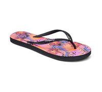 Reef Womens Seaside Prints Flip Flops - Hibiscus Coral - 4 UK