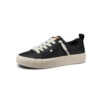 Reef Womens Shoes, Lay Day Dawn, Black Leather, 3 UK