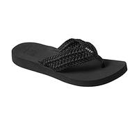 Reef Women's Spring Woven Flip Flop, Black, 5 UK