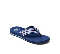 Reef Women's Spring Woven Flip-Flop, Peacoat Stripe, 2.5 UK