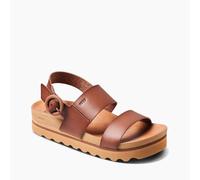 REEF Women's Vista Hi Buckle Sandal, Espresso, 5 UK