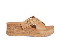 Reef Womens Vista Higher Gia Vegan Leather Natural Cork Sandals 6 UK