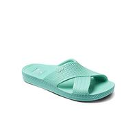Reef Women's Water X Slide Sandal, Neon Teal, 8 UK