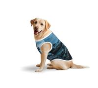 Reefs by The Sea Dog Pure Cotton Tshirts for Medium & Large Dogs,Breathable Stretchy Tank Top Sleeveless Vest Tee Shirt