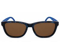 Reefyll Sunstone Azure Sunglasses with Black and Blue Recycled Plastic Frames - Recycled Plastic Frames from Bali - Sustainable Unisex Sunglasses for Men & Women - Stylish Everyday & Travel Eyewear