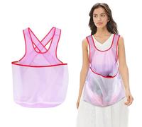 REEKNOKOL Laundry Apron, Laundry Apron with Pouch Portable Clothes Drying Apron Gardening Apron for Fruit Picking Oxford Laundry Apron with Large Pouch for Cloth Drying, Garden Work, Fruit Picking