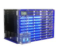 REEKOS Ant Nest Ant Farm Ant Habitat Ant Farm Professional Large Acrylic Ant Farm With Feeding Area Big Ants House Ant Nest Villa 11 Layers Ant Castle Ant House(Blue)