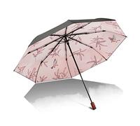 REEKOS Windproof Umbrella Strong Umbrellas Folding Umbrella For Rain Compact Windproof Portable Travel Umbrella For Women Umbrellas for Rain (Color : C)