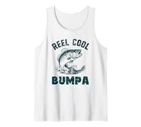 Reel Cool Bumpa Fishing Grandpa Vintage Style Tank Top