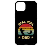 Reel cool dad shirt fishing daddy fathers day fisherman Fish Case for iPhone 15 Plus