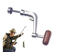 Reel Handle - Fishing Reel Grip, Rust Proof Replacement Crank | Right Left Spools Arm for Tray, Rotation Handle Part