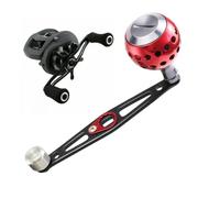 Reel Handle Replacement Fishing Reel Handle,Handle Knob Replacement Part - Roller Change Grip Parts, Baitcasting Power Handle, Fishing Reel Handle Replacement Knob, Ergonomic Design