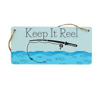 Reel-In the Perfect Catch: Full Colour Fishing Theme Plywood Wall Hanging Sign ideas for Dad