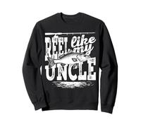 Reel Like My Uncle Funny Fishing buddy Niece and Nephew Tee Sweatshirt