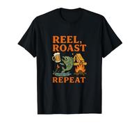 Reel Roast Repeat Value Graphic T-Shirt, Men, Black, M