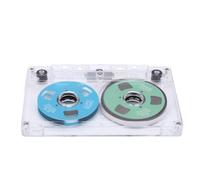 Reel to Reel Cassette Tape,50 Minutes Recording | ABS housing, metal reels, portable design, various genres compatible