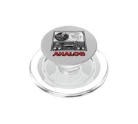 Reel to Reel Vintage Analog Cassette Tape Music Sound PopSockets PopGrip for MagSafe