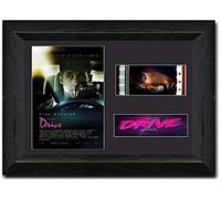 reelfilmcells Drive 35 mm Film Cell Display Framed Ryan Gosling Wall Art