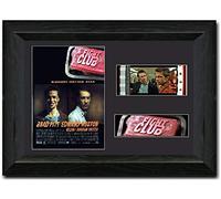 reelfilmcells Fight Club 35 mm Film Cell Display Framed Classic Brad Pitt Edward Norton