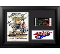 reelfilmcells Smokey and the Bandit 35 mm Film Cell Display FRAMED Signed Collectable Burt Reynolds