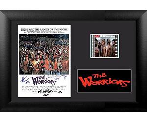 reelfilmcells The Warriors Stunning 35 mm Film Cell Display Framed Stunning Signed
