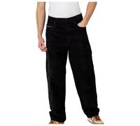 Reell - Baggy Cord - Casual trousers size 32 - Length: 32, black