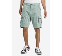 REELL - City Cargo Baby Cord Aqua Grey - Shorts - green - W32 - 98% Cotton, 2% Elastane,Corduroy W32