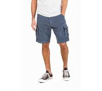 Reell City Cargo Shorts Men's Shorts, Baby Cord Grey Blue, 38W Short