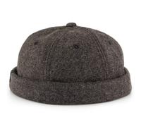 REELL - Docker Gravel Grey - Docker Cap - grey - Onesize - 85% Cotton, 15% Viscose,Cotton Onesize