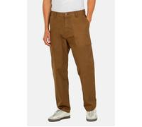 REELL - Parker Desert Kaki Bedford Cord - Pants - brown - W33 / L32 - 98% Cotton, 2% Elastane W33 / L32