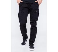 REELL - Reflex Easy Cargo Black - Pants - black - S / L34 - 98% Cotton, 2% Elastane S / L34