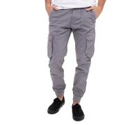 REELL - Reflex Rib Cargo Light Grey - Pants - grey - L / L32 - 98% Cotton, 2% Elastane L / L32