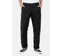 REELL - Regular Flex Chino Black - Pants - black - W36 / L34 - 98% Cotton, 2% Elastane W36 / L34