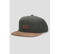Suede 6 Panel Classic Snapback Cap by Reell
