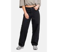 REELL - Women Chloé Baggy Intense Black - Jeans - black - W26 - 80% Organic Cotton, 20% Polyester W26