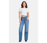 REELL - Women Holly Sky Blue Stone - Jeans - blue - W30 - 100% Cotton,Denim W30